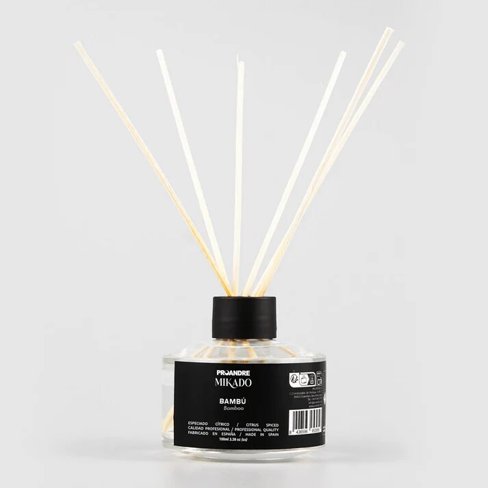 Proandre S.L Proandre 100ml Mikado Bambus edle Duftflacons mit Duftstäbchen langanhaltender Duft