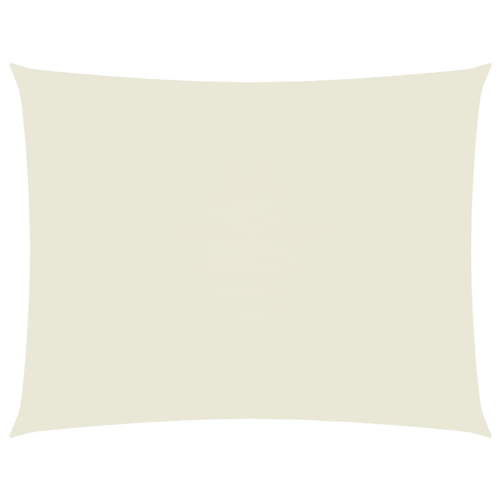 vidaXL Sonnensegel Oxford-Gewebe Rechteckig 2,5x4 m Creme Image