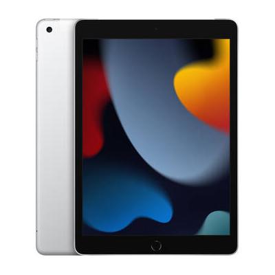 Apple 10.2" iPad 9th Gen, 64GB, Wi-Fi + 4G LTE, Silver MK673LL/A