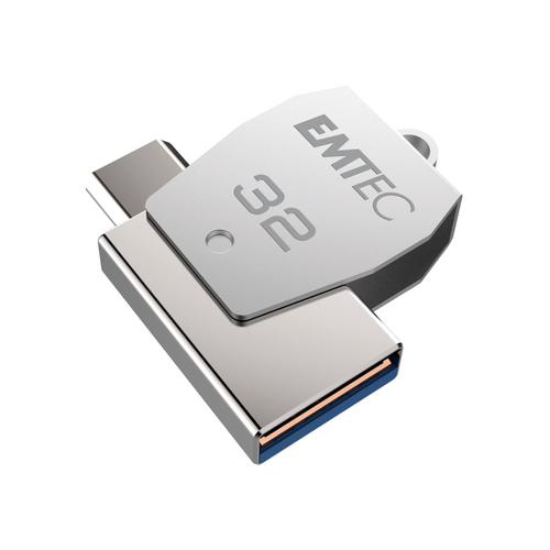 Emtec Dual USB 2.0 micro-USB T250 Stick (32 GB)