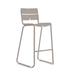 OASIQ Corail 31.13" Patio Bar Stool w/ Cushion in Gray | 42.56 H x 21.5 W x 24.63 D in | Wayfair 1001050011000-FV