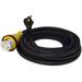 Valterra Mighty Cord Detachable 25in Adapter Cord - 30Am To 50Af Black A10-3050EDBK