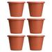 HC Companies Self-Watering Plastic Pot Planter in Gray | 20 H x 24 W x 24 D in | Wayfair 6 x LIA24000E35