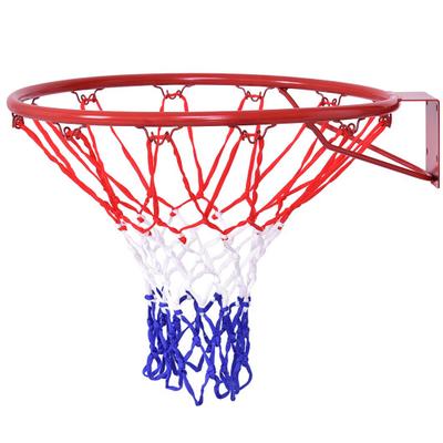 Costway 18 Inch Replacement Basketball Rim with All-Weather Net