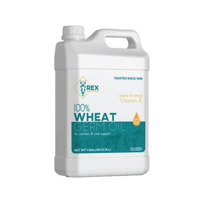 REX Non-Fortified Wheat Germ Oil Dog, Cat, Horse & Small Pet Supplement, 1-gal bottle