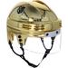 Vegas Golden Knights Unsigned Sportstar Gold Chrome Mini Helmet