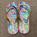 Lilly Pulitzer Shoes | Lilly Pulitzer Pool Flip Flops | Color: Brown | Size: 9/10