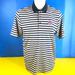 Adidas Shirts | Adidas Golf Men’s Striped Golf Polo Shirt Size M | Color: Black | Size: M