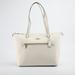 Coach Bags | Coach Crossgrain Leather Gallery Shoulder Bag | Color: White | Size: Os