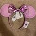 Disney Accessories | Disney Adult Minnie Mouse Ears Headband | Color: Cream/White | Size: Os