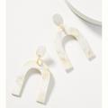 Anthropologie Jewelry | - Anthroplogie Umbrella Drop Earrings By | Color: Silver | Size: Os