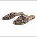 Madewell Shoes | Madewell Spiced Cider Multi Snake Embossed Leather | Color: Brown | Size: 8