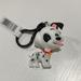 Disney Accessories | 3/$42! Patch 101 Dalmatians Dog Figural Bag Clip | Color: Gray | Size: Os