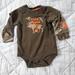 Carhartt Shirts & Tops | Carhartt Long Sleeve Onesies Size 6mo | Color: Brown | Size: 6mb