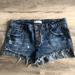 Free People Shorts | Free People Denim Shorts | Color: Black | Size: 24