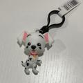 Disney Accessories | 3/$42 Dipstick Dog 101 Dalmatians Figural Bag Clip | Color: Gray | Size: Os