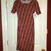 Lularoe Dresses | Lularoe Patterned Julia Dress | Color: Brown | Size: Xs