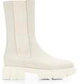 Free People Shoes | Free People Brooks Midcalf Chelsea Boots, Chalk - Nib | Color: White | Size: Various