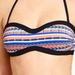 Athleta Swim | Athleta Pipeline Molded Bandeau Bikini Top Size Xl | Color: Blue | Size: Xl