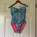 Lilly Pulitzer Swim | Lilly Pulitzer Swimsuit | Color: Gray | Size: 10