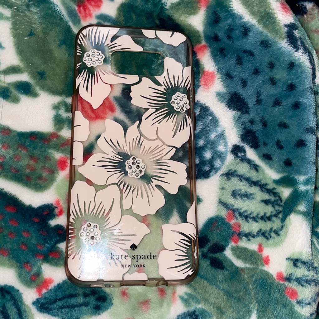 Kate Spade Accessories | Kate Spade Phone Case | Color: Cream | Size: Samsung Galaxy S8