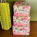 Kate Spade Storage & Organization | Kate Spade Ny Dahlia Bright Floral Nesting Box | Color: Tan/Cream | Size: Various