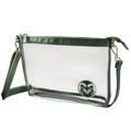 Women's Green Colorado State Rams Large Crossbody Bag