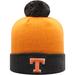 Men's Top of the World Tennessee Orange/Charcoal Volunteers Core 2-Tone Cuffed Knit Hat with Pom