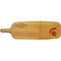 Michigan State Spartans Personalized Bamboo Paddle Serving Board