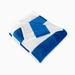 Breakwater Bay Flannel Super Soft Single Layer Cotton Blanket Polyester in Blue | 51 W in | Wayfair 714D924401C147448A73ADFF644B0AD6