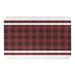 The Holiday Aisle® Biskoupky Bath Mat Polyester in Brown/Red | 21 H x 34 W x 0.0625 D in | Wayfair 7E37466FBBF742EA90B6BE2ED6701B8B