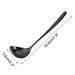 7.8" Stainless Steel Soup Spoon Ladle Kitchen Serving Tool - 7.8" x 2.3"(L*W)