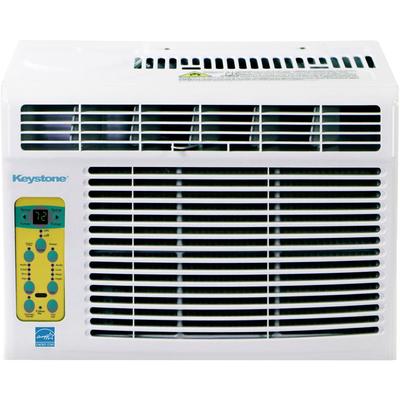 Keystone 12,000 BTU Window-Mounted Air Conditioner with Follow Me LCD Remote Control