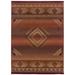 Generations Indoor Area Rug in Red/ Beige - Oriental Weavers G1506C240340ST