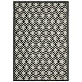 Torrey Indoor/Outdoor Area Rug in Beige/ Black - Oriental Weavers T4151G240305ST