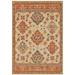 Toscana Indoor Area Rug in Ivory/ Orange - Oriental Weavers T9570A117165ST