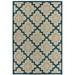 Latitude Indoor/Outdoor Area Rug in Grey/ Teal - Oriental Weavers L804I3200280ST