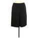 Eddie Bauer Casual Skirt: Black Print Bottoms - Women's Size 10
