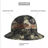 Adidas Accessories | Adidas Originals Bell Bucket Hat Camo Military Safari Fishing Adult One Size Hat | Color: Black/Green | Size: Os