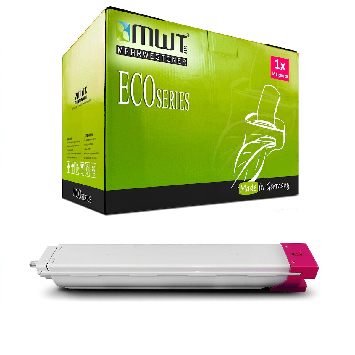 1 Mehrwegtoner kompatible Lasertoner ersetzt Samsung CLTM806SELS SS635A Magenta Image