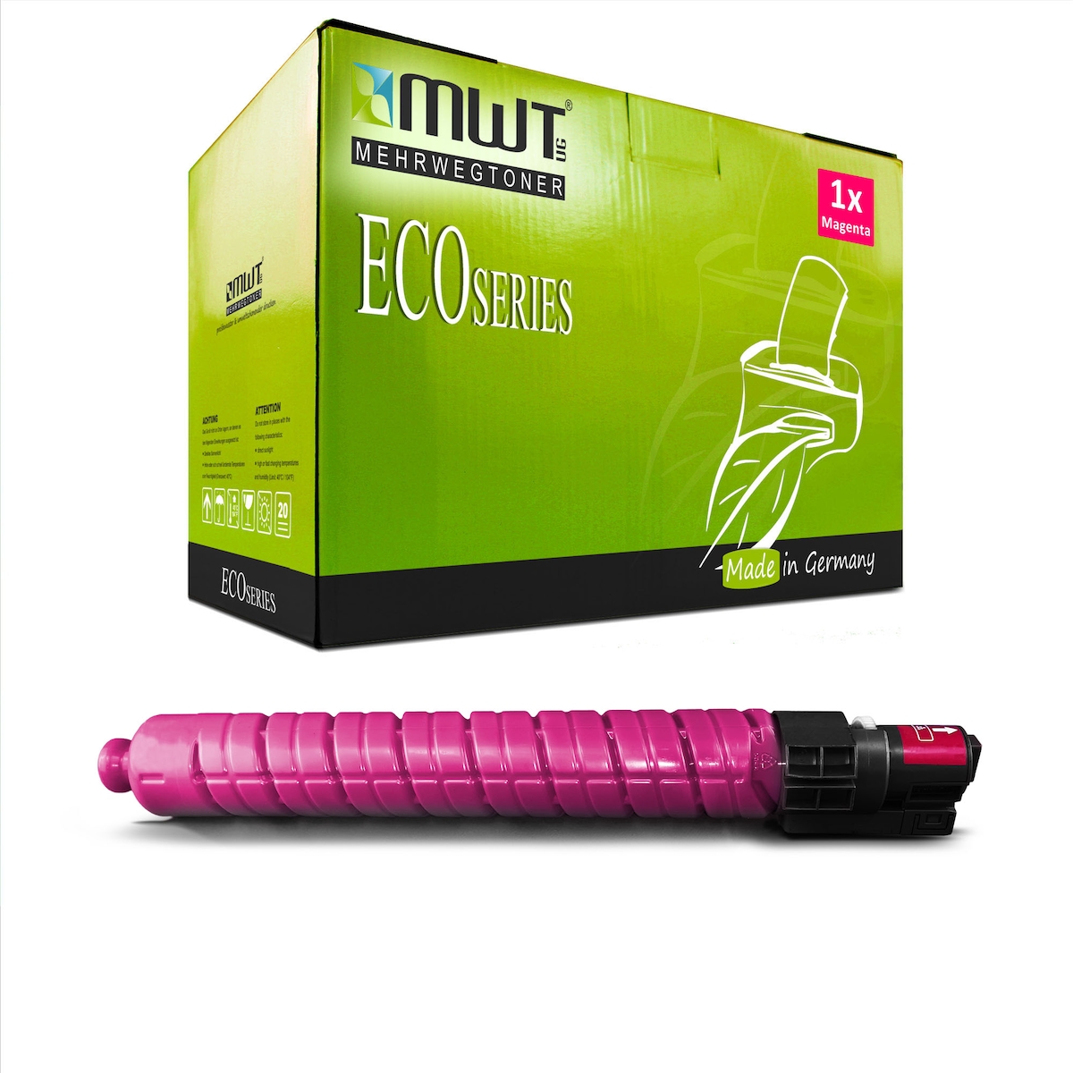 1 Mehrwegtoner kompatible Lasertoner ersetzt Ricoh 841162 Magenta Image