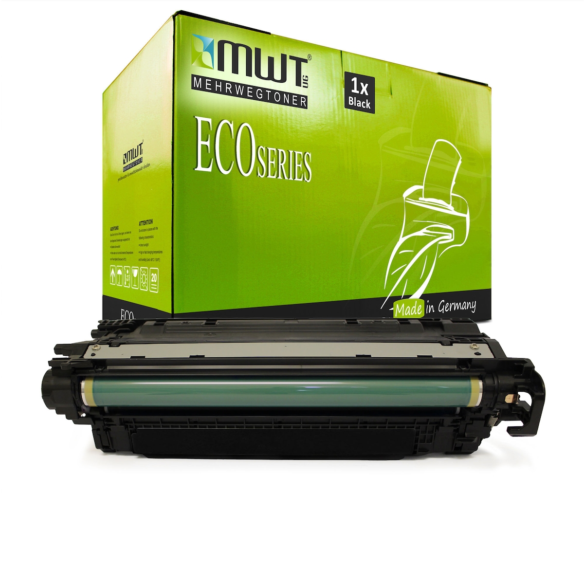 1 Mehrwegtoner kompatible Lasertoner ersetzt Canon 722BK Schwarz Image