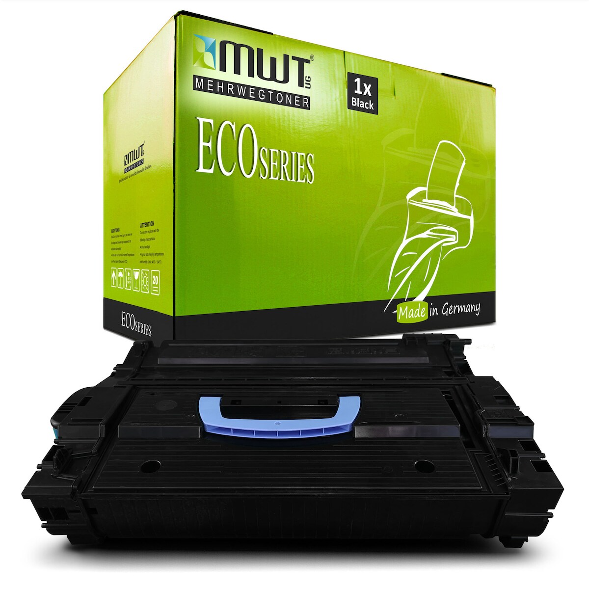 1 Mehrwegtoner kompatible Lasertoner ersetzt HP CF325X 25X Schwarz Image