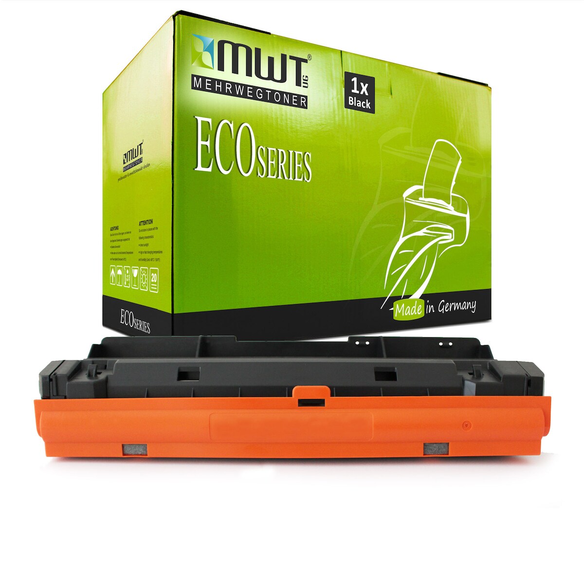 1 Mehrwegtoner kompatible Lasertoner ersetzt Xerox 106R03622 Schwarz Image