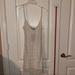 Zara Dresses | Cream Colored Lace Dress Midi Size Medium Zara Nwt | Color: Cream | Size: M