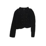 Periscope Denim Jacket: Black Jackets & Outerwear - Kids Girl's Size X-Large