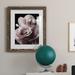 Latitude Run® Rose Noir II - Photograph Paper, Solid Wood in Blue/Green/Indigo | 37.5 H x 27.5 W x 1.5 D in | Wayfair