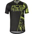 Acerbis Combat Bicycle Jersey, black-yellow, Size XL