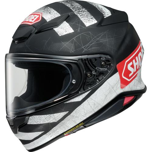 Shoei NXR 2 Scanner Helm, schwarz-weiss-rot, Größe 2XL