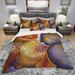 Designart 'Energy Stones Polished in Flat Shape' Modern & Contemporary Bedding Set - Duvet Cover & Shams